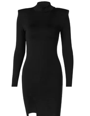 Modern rövid hosszú ujjú ruha