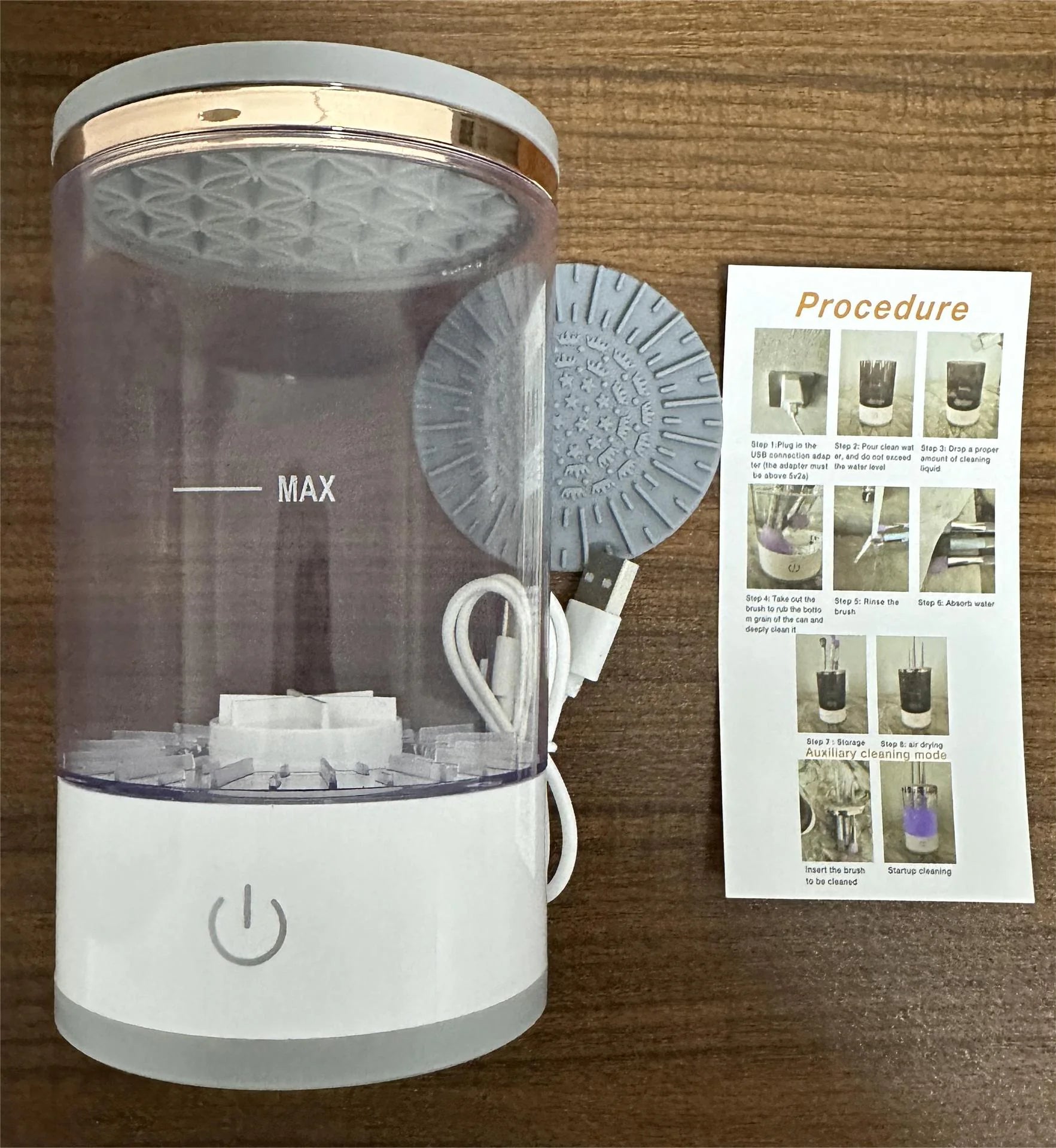 Sminkecset tisztító